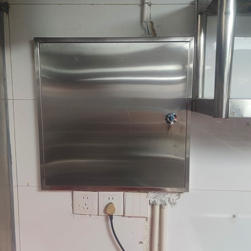 Abschließbare Unterputz-Zugangstürverkleidung – Maßgeschneiderte Wand- und Decken-Service-Luke für HVAC-Sicherheitssysteme und TV-Netzwerke (15 x 20 cm) von Generisch
