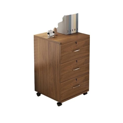 Abschließbarer beweglicher Aktenschrank und Druckerständer aus Holz – stilvolle Aufbewahrungslösung für Home Office & Schlafzimmer – Organizer unter dem Schreibtisch Abschließbarer beweglicher Aktenschrank und Druckerständer aus Holz – stilvolle Aufbewahrungslösung für Home Office & Schlafzimmer – Organizer unter dem Schreibtisch von Generisch