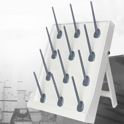 Abtropfgestell für Laborgläser mit abnehmbaren Heringen, faltbares Design für effiziente Raumnutzung in Laboren Abtropfgestell für Laborgläser mit abnehmbaren Heringen, faltbares Design für effiziente Raumnutzung in Laboren von Generisch