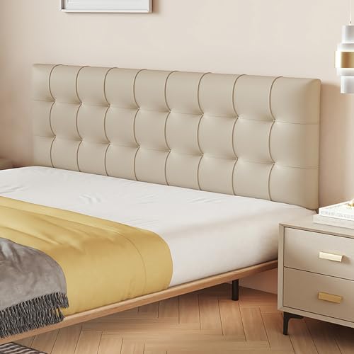 Abziehen und Aufkleben, gepolsterte Kopfteil-Wandpaneele, selbstklebende Anti-Kollisionspolsterung für Komfort und Schutz am Bett Abziehen und Aufkleben, gepolsterte Kopfteil-Wandpaneele, selbstklebende Anti-Kollisionspolsterung für Komfort und Schutz am Bett von Generisch