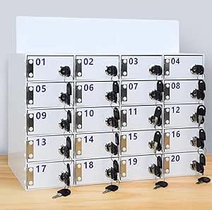 Acryl-Handy-Aufbewahrungsschrank mit Schlüsseln, sicherer Organizer für Büro, Klassenzimmer, Fitnessstudio, robuster Schrank mit 12 Steckplätzen Acryl-Handy-Aufbewahrungsschrank mit Schlüsseln, sicherer Organizer für Büro, Klassenzimmer, Fitnessstudio, robuster Schrank mit 12 Steckplätzen von Generisch