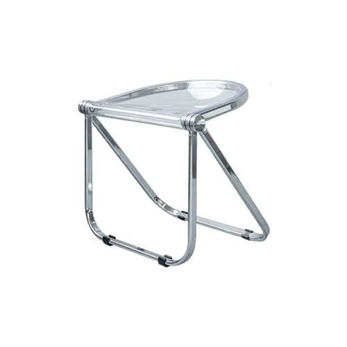 Acryl-Klappstuhl – transparenter Esszimmerhocker für Zuhause, Büro, Wohnzimmer, Esszimmer, Außenbereich Acryl-Klappstuhl – transparenter Esszimmerhocker für Zuhause, Büro, Wohnzimmer, Esszimmer, Außenbereich von Generisch