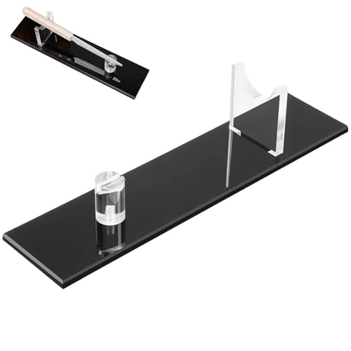 Acryl-Messer-Präsentationsständer – Transparenter robuster Halter, fester Ständer, transparentes für Taschenmesser, Sammler-Display für Heimdekoration oder Jagdvitrine von Generisch
