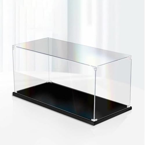 Acryl-Vitrine für Sammlerstücke und Spielzeug, staubdicht und einfach zu montieren, perfekt für Thekenvitrine und Aufbewahrung von Generisch