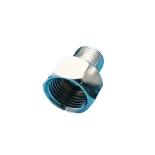 Adapter 1/2 3/8 1/4 Zoll Innengewinde auf Anschluss aus verchromtem Messing für Schlauch für Küchenspüle, Zubehör für WC(B) von Generisch