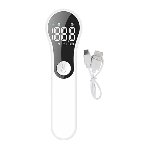 Adults Temperature Gauge, Infrared Temperature Meter, 1.5x0.97x4.79 Inches Touchless Digital Scanner, Forehead Object Mode, Instant Reading Tool for Home Hospital Care Nursery Health Monitoring Adults Temperature Gauge, Infrared Temperature Meter, 1.5x0.97x4.79 Inches Touchless Digital Scanner, Forehead Object Mode, Instant Reading Tool for Home Hospital Care Nursery Health Monitoring von Generisch