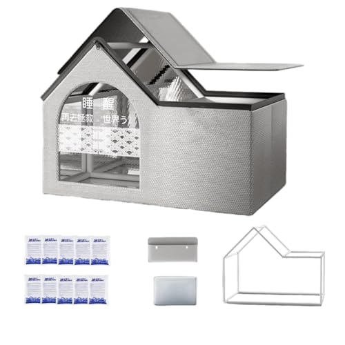 Air Conditioner Cat House,Dog House with Ac,Pet Cooling Houses,Pet Cooling Houses,Foldable, with Air Conditioning 10 Ice Packs,for Small,Medium,and Large Dogs and Cats Air Conditioner Cat House,Dog House with Ac,Pet Cooling Houses,Pet Cooling Houses,Foldable, with Air Conditioning 10 Ice Packs,for Small,Medium,and Large Dogs and Cats von Generisch