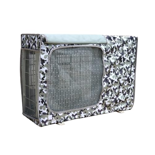 Air Conditioning Cover Waterproof Sun Protection 600D Oxford Fabric, Trim Air Conditioning Outdoor Unit (Color : Desert, Size : 86x33x56cm) von Generisch