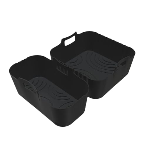 Air Fryer Einsätze Silikon - Heißluftfritteuse Silikon Tablett - Antihaft 2 Stück Abnehmbar Wiederverwendbar Sicher Folien Für Haushalt Küche Kochen Backen Ofen Dampfgarer Air Fryer Einsätze Silikon - Heißluftfritteuse Silikon Tablett - Antihaft 2 Stück Abnehmbar Wiederverwendbar Sicher Folien Für Haushalt Küche Kochen Backen Ofen Dampfgarer von Generisch