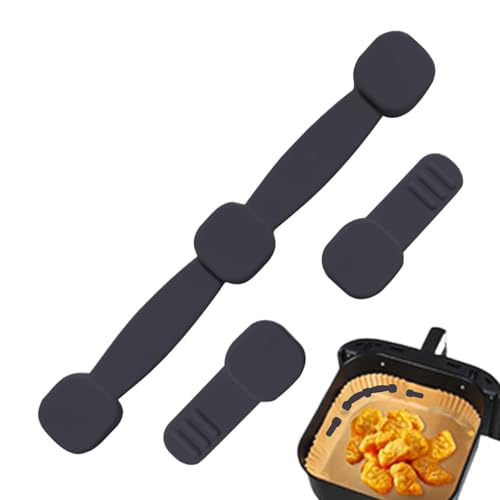 Air Fryer Magnet – hitzebeständiges Pergamentpapier für die Luftfritteuse, schnell befestigende Schnalle, Kochutensilien, Küchenhelfer, Pergamenteinlage für alle Marken Air Fryer Magnet – hitzebeständiges Pergamentpapier für die Luftfritteuse, schnell befestigende Schnalle, Kochutensilien, Küchenhelfer, Pergamenteinlage für alle Marken von Generisch