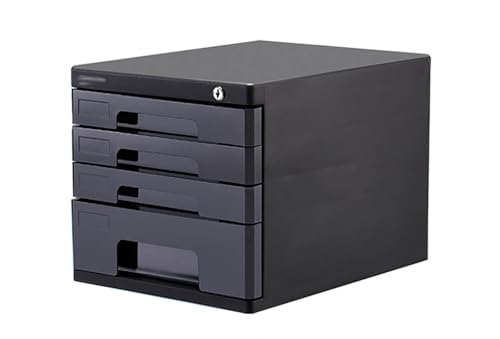 Aktenschrank, 4 Schubladen, abschließbar, Büro, Schreibtisch, Aufbewahrungsbox, Bücherregal Aktenschrank, 4 Schubladen, abschließbar, Büro, Schreibtisch, Aufbewahrungsbox, Bücherregal von Generisch