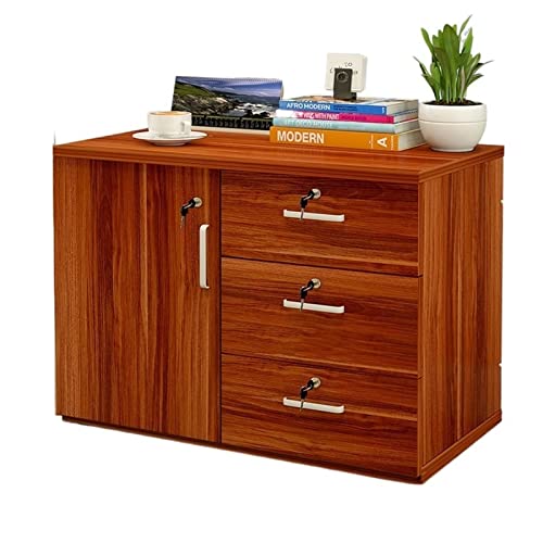 Aktenschrank aus Holz mit Schublade und Tür, modernes Design für Büro/Zuhause, geräumige Organisationslösung Aktenschrank aus Holz mit Schublade und Tür, modernes Design für Büro/Zuhause, geräumige Organisationslösung von Generisch