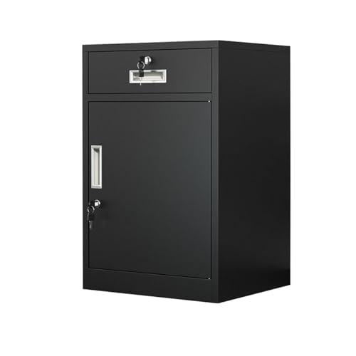 Aktenschrank aus Metall, abschließbar, sichere Aufbewahrung unter dem Schreibtisch für Bürodokumente und Druckerständer mit Schubladen Aktenschrank aus Metall, abschließbar, sichere Aufbewahrung unter dem Schreibtisch für Bürodokumente und Druckerständer mit Schubladen von Generisch