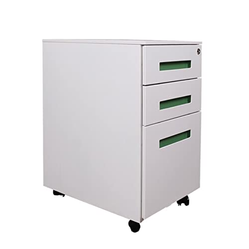 Aktenschrank aus Stahl mit Schloss für Home Office unter dem Schreibtisch Design D (K) Sicherer und funktionaler optimaler Platz für Dokumente Langlebige Aufbewahrungslösung von Generisch