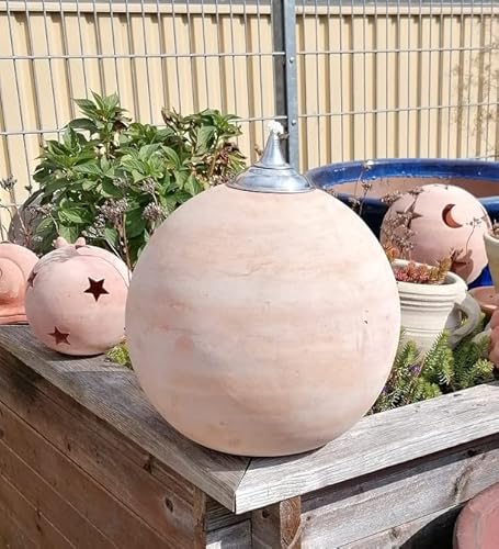 Aktion! B-Ware ! Öllampe ø 30 cm, echt Terracotta Terrakotta Garten Deko Gartenfackel Pyramide Windlicht Ölkugel Aktion! B-Ware ! Öllampe ø 30 cm, echt Terracotta Terrakotta Garten Deko Gartenfackel Pyramide Windlicht Ölkugel von Generisch