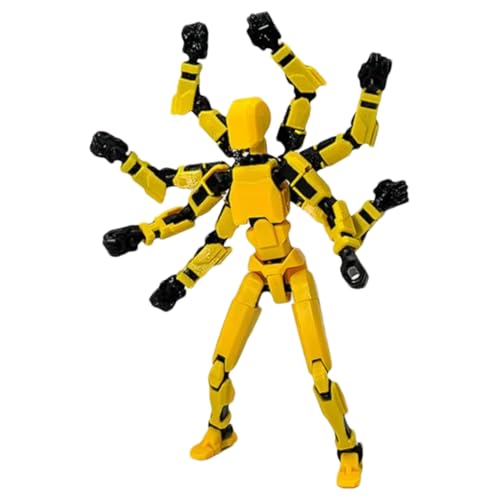 Aktionsfigurmodell | Cartoon Ganzkörper-Roboter Mit Acht Armen Multi-Gelengungs-Displayspielzeug Hoch Artikuliertes Sammlerstücksdesign Der Sechsten Generation | Bewegliche Desktop -Origination Für Lü Aktionsfigurmodell | Cartoon Ganzkörper-Roboter Mit Acht Armen Multi-Gelengungs-Displayspielzeug Hoch Artikuliertes Sammlerstücksdesign Der Sechsten Generation | Bewegliche Desktop -Origination Für Lü von Generisch