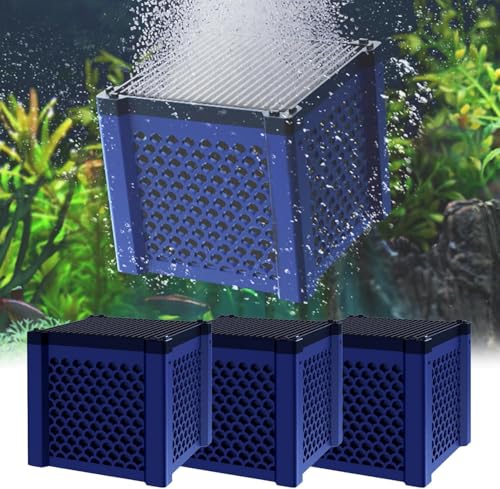 Aktivkohle-Filterwürfel für Pferdetränken, Aquarien & Teiche – Umweltfreundlicher Wasserfilter zur Reinigung von Verunreinigungen und Gerüchen (3) von Generisch