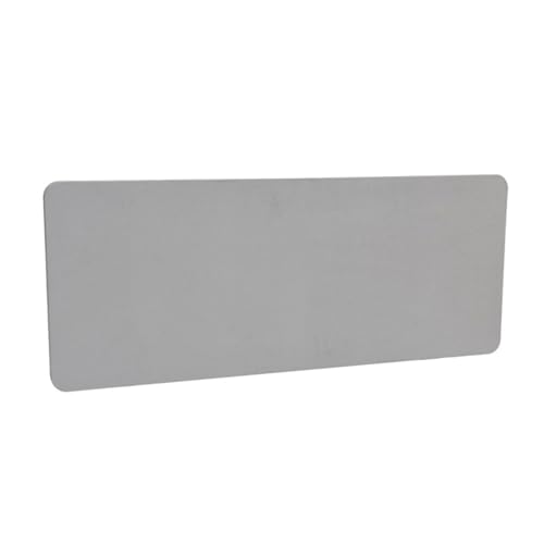 Akustikpaneele unter dem Schreibtisch, schallabsorbierend, PET für Bürokabinen, Arbeitsplätze und Studententische, 5 Stück, hellgrau (120 x 40 cm), perfekt zur Geräuschreduzierung von Generisch