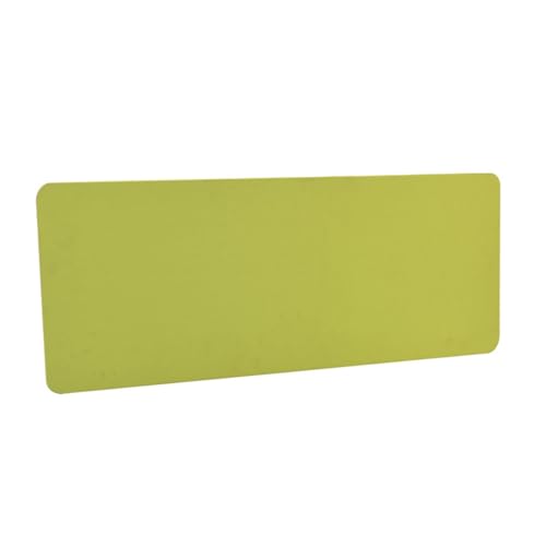 Akustikplatten unter dem Schreibtisch, schallabsorbierender Schaumstoff für Bürokabinen und Arbeitsplätze, 5 Stück, Grün (120 x 40 cm), ideal für Studentenschreibtische und Empfangsbereiche von Generisch