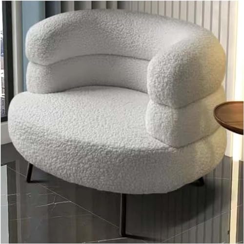Akzentstuhl für Wohnzimmer, kuscheliges Sherpa-Design, Lesesofa, faules Sofa für Schlafzimmer und Büro von Generisch