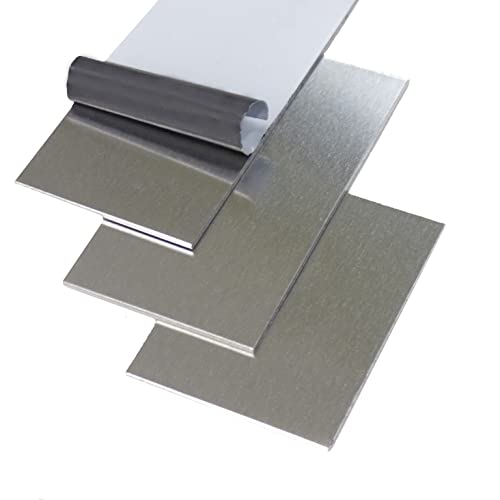 Alublech einseitig foliert, Stärke 1,0mm, Aluminiumblech, Größe: 1000mm x 700mm| 105 weitere Größen auswählbar | Zuschnitt Platte Alu Alublech einseitig foliert, Stärke 1,0mm, Aluminiumblech, Größe: 1000mm x 700mm| 105 weitere Größen auswählbar | Zuschnitt Platte Alu von Generisch
