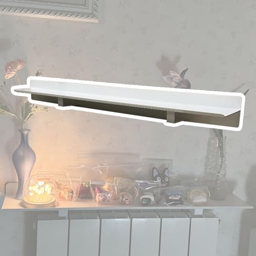Aluminium-Heizkörperregal ohne Bohren, Wandregal für Arbeitszimmer, Esszimmer, Bauernhaus oder Studio, Aufbewahrungslösung für Heizkörper Aluminium-Heizkörperregal ohne Bohren, Wandregal für Arbeitszimmer, Esszimmer, Bauernhaus oder Studio, Aufbewahrungslösung für Heizkörper von Generisch