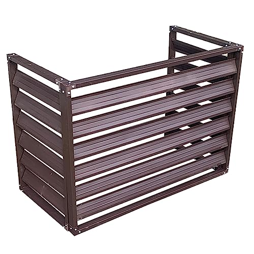 Aluminium-Klimaanlagenabdeckung und Wärmepumpe, Schutz für Außengeräte, braun, 100 x 50 x 70 cm – langlebiger, wetterfester Schutz für Außenfassaden Aluminium-Klimaanlagenabdeckung und Wärmepumpe, Schutz für Außengeräte, braun, 100 x 50 x 70 cm – langlebiger, wetterfester Schutz für Außenfassaden von Generisch