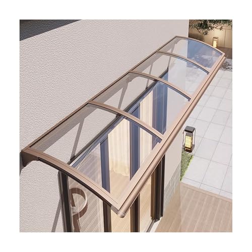 Aluminium-Türmarkise, Baldachin, 100 x 360 cm, stilvoller Wetterschutz für Eingänge, Fenster, Balkone, Garagen und Gärten, Abdeckung für den Außenbereich Aluminium-Türmarkise, Baldachin, 100 x 360 cm, stilvoller Wetterschutz für Eingänge, Fenster, Balkone, Garagen und Gärten, Abdeckung für den Außenbereich von Generisch