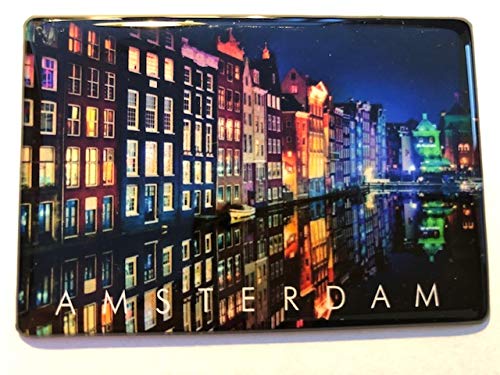 Amsterdam Kühlschrankmagnet Souvenir-Fridge Magnet Travel Netherlands von Generisch