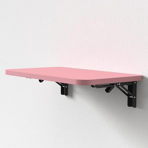 An der Wand montierter Klappschreibtisch, Wäscheklapptisch, Wandregal mit Klappblatt, schwebender Klapptisch, einfach zu montieren, platzsparend für kleine Räume, Arbeitszimmer, Schlafzimmer An der Wand montierter Klappschreibtisch, Wäscheklapptisch, Wandregal mit Klappblatt, schwebender Klapptisch, einfach zu montieren, platzsparend für kleine Räume, Arbeitszimmer, Schlafzimmer von Generisch