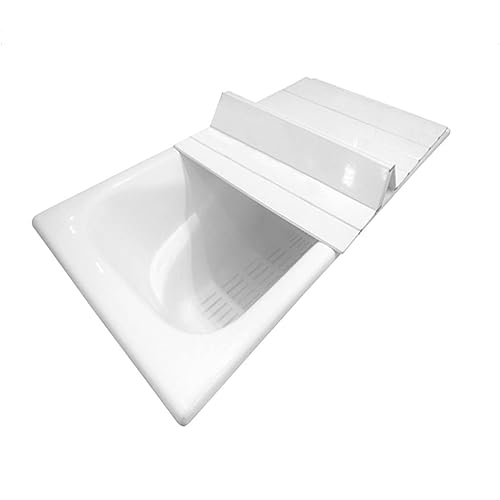 Anpassbare, faltbare Badewannenabdeckung mit 6 mm Tablet-Tablet-Tablett, 128 x 80 cm, Badezimmer-Deckel und leicht zu reinigen, ideal für den Ladengebrauch und Badelösungen zu Hause Anpassbare, faltbare Badewannenabdeckung mit 6 mm Tablet-Tablet-Tablett, 128 x 80 cm, Badezimmer-Deckel und leicht zu reinigen, ideal für den Ladengebrauch und Badelösungen zu Hause von Generisch