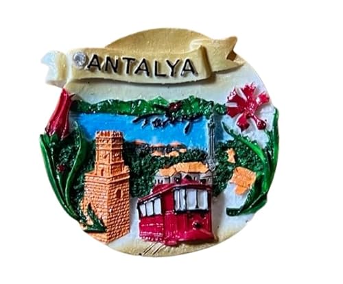 Antalya Türkei Antalya Magnet Antalya Souvenir Antalya Kühlschrankmagnet Türkei Souvenir 201202 von Generisch