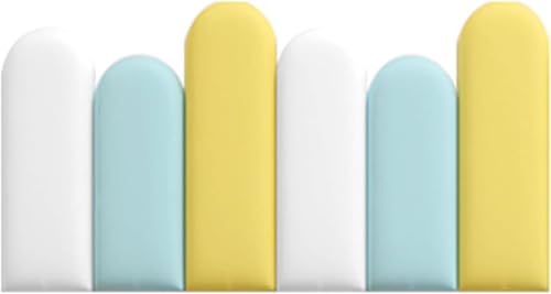 Anti-Kollisions-Wandpolsterung, selbstklebende gepolsterte Wandpaneele, zum Abziehen und Aufkleben, weiche Kissen für Schlafzimmer, 80 x 50 cm Anti-Kollisions-Wandpolsterung, selbstklebende gepolsterte Wandpaneele, zum Abziehen und Aufkleben, weiche Kissen für Schlafzimmer, 80 x 50 cm von Generisch