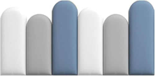 Anti-Kollisions-Wandpolsterung, selbstklebende gepolsterte Wandpaneele, zum Abziehen und Aufkleben, weiche Kissen für Schlafzimmer, 80 x 50 cm Anti-Kollisions-Wandpolsterung, selbstklebende gepolsterte Wandpaneele, zum Abziehen und Aufkleben, weiche Kissen für Schlafzimmer, 80 x 50 cm von Generisch