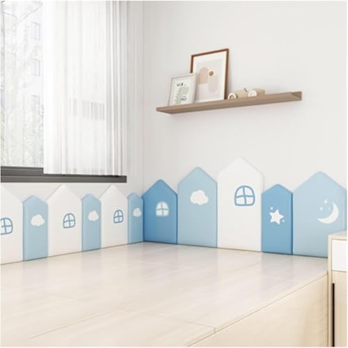 Anti-Kollisions-Wandpolsterung – gepolsterte Wandpaneele, abziehen und aufkleben, gepolstertes Kissen für Wohnzimmer und Schlafzimmer Anti-Kollisions-Wandpolsterung – gepolsterte Wandpaneele, abziehen und aufkleben, gepolstertes Kissen für Wohnzimmer und Schlafzimmer von Generisch