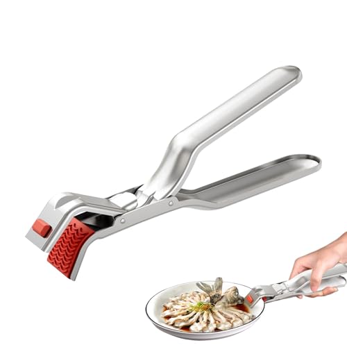 Anti-Verbrühungs-Schüssel-Clip – Edelstahl-Greifer, Kochplatten-Halter, hitzebeständiger Küchen-Greifer-Clip mit Anti-Haltegriff, rutschfester, hitzebeständiger Schüssel-Clip-Halter für Dampfgarer, Anti-Verbrühungs-Schüssel-Clip – Edelstahl-Greifer, Kochplatten-Halter, hitzebeständiger Küchen-Greifer-Clip mit Anti-Haltegriff, rutschfester, hitzebeständiger Schüssel-Clip-Halter für Dampfgarer, von Generisch