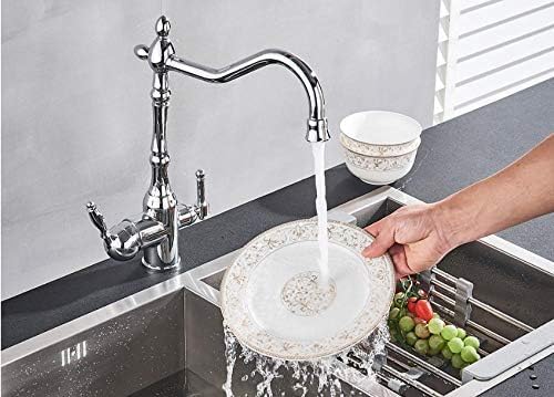 Antike Messing Küchenarmatur mit Wasserfilter Küchenspüle Wasserhahn Wasserfiltersystem Trinkwasserhahn Langlebige Küchenarmatur für saubere Wasserversorgung Antike Messing Küchenarmatur mit Wasserfilter Küchenspüle Wasserhahn Wasserfiltersystem Trinkwasserhahn Langlebige Küchenarmatur für saubere Wasserversorgung von Generisch