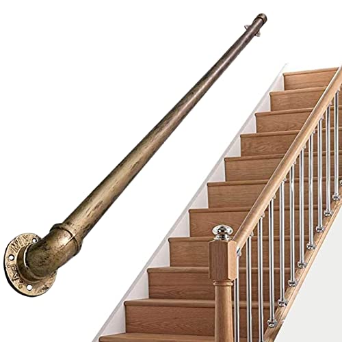 Antikes Messing-Treppengeländer-Wandhalterungs-Set, 30 cm, für Innen- und Außenbereich, Geländerstütze für Treppen, langlebig, stilvolle Handlauf-Hardware Antikes Messing-Treppengeländer-Wandhalterungs-Set, 30 cm, für Innen- und Außenbereich, Geländerstütze für Treppen, langlebig, stilvolle Handlauf-Hardware von Generisch