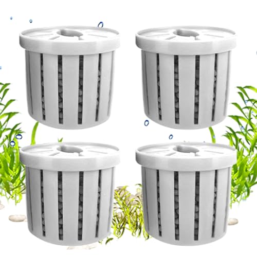 Aquarien Pflanzenhalter | Pflanzenbecher für Aquarien | Dekorativer Wasserpflanzen Halter, Wasserdékor Für In Wohnung, Büro Und Restaurant von Generisch