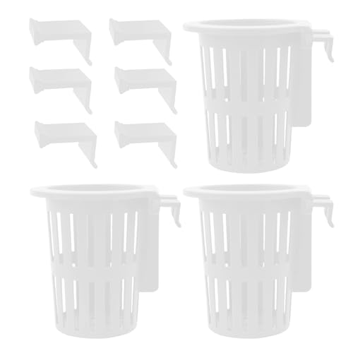 Aquarienpflanzentopf | Mit Haken Und Saugnapf,Pflanzkorb Und Zubehör Für Habitatvermehrung Hydrokultur Innenterrarium Aquarienpflanzentopf | Mit Haken Und Saugnapf,Pflanzkorb Und Zubehör Für Habitatvermehrung Hydrokultur Innenterrarium von Generisch