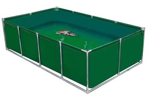 Aquarium Pool mit Ablassventil – Aquakultur-Wassertank-Zisterne, Stahlrahmen, Multifunktions-PVC-Segeltuch, temporärer Fischteich für Koi-Fische und Schildkröten Aquarium Pool mit Ablassventil – Aquakultur-Wassertank-Zisterne, Stahlrahmen, Multifunktions-PVC-Segeltuch, temporärer Fischteich für Koi-Fische und Schildkröten von Generisch