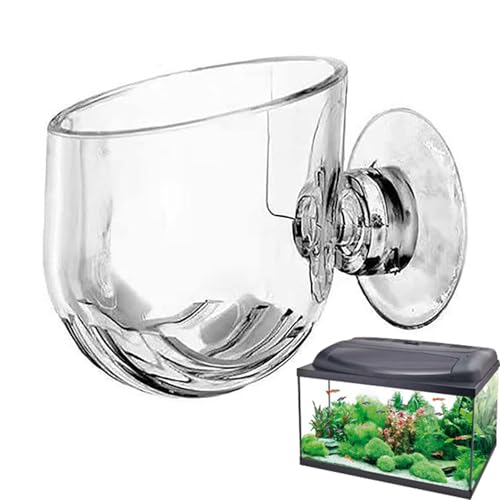 Aquatic Plant Pot - Acrylic Aquatic Plant Cups Pot with Suction | Fish Tank Decorations | Propagation Cultivation Indoor Shrimp Gardening Vivarium Paludarium Habitat Pond von Generisch