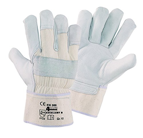 Arbeitshandschuh 4Safe Kromwell Excellent N HTM1 Lederhandschuh aus Rindnarbenleder (8 (M)) von Generisch