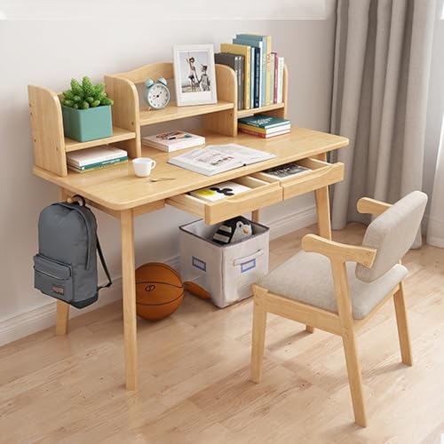 Arbeitsschreibtisch mit Stauraum – Arbeitszimmertisch und Stuhl-Set mit Schubladen, Schreibtisch mit Stall für kleine Räume, ideal für Arbeitszimmer oder Schlafzimmer Arbeitsschreibtisch mit Stauraum – Arbeitszimmertisch und Stuhl-Set mit Schubladen, Schreibtisch mit Stall für kleine Räume, ideal für Arbeitszimmer oder Schlafzimmer von Generisch