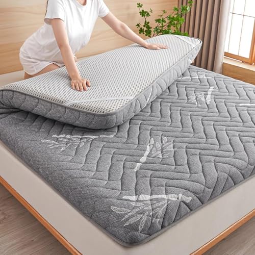 Atmungsaktive Futon-Matratze, dicke japanische faltbare Rollbare Bodenmatratze, rutschfest, für Zuhause, Schlafzimmer, 90 x 200 cm, perfekt für Komfort und Bequemlichkeit Atmungsaktive Futon-Matratze, dicke japanische faltbare Rollbare Bodenmatratze, rutschfest, für Zuhause, Schlafzimmer, 90 x 200 cm, perfekt für Komfort und Bequemlichkeit von Generisch