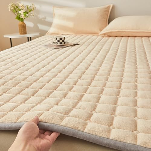 Atmungsaktive faltbare Bodenmatratze, weich und tragbar, ideal für Camping und zum Entspannen zu Hause, einfach zu verstauen und zu falten Atmungsaktive faltbare Bodenmatratze, weich und tragbar, ideal für Camping und zum Entspannen zu Hause, einfach zu verstauen und zu falten von Generisch