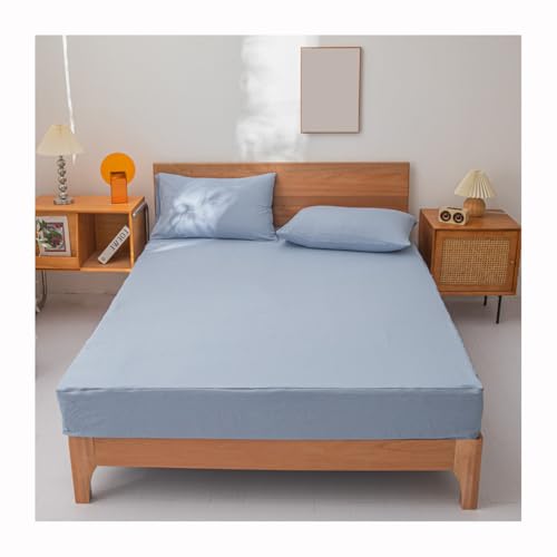 Atmungsaktiver Futonbezug mit Reißverschluss – Matratzenschoner in voller Größe gegen Staub, einfarbig, Camping-Isomatte, maschinenwaschbar, 120 x 200 cm von Generisch