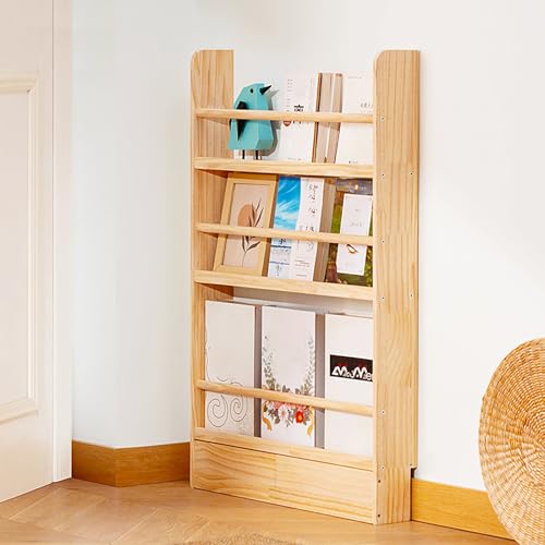Aufbewahrungs-Organizer aus Holz hinter der Tür, platzsparendes Bücherregal für Spielzeug und Bücher im Schlafzimmer, Badezimmer, Wohnheim, Büro Aufbewahrungs-Organizer aus Holz hinter der Tür, platzsparendes Bücherregal für Spielzeug und Bücher im Schlafzimmer, Badezimmer, Wohnheim, Büro von Generisch