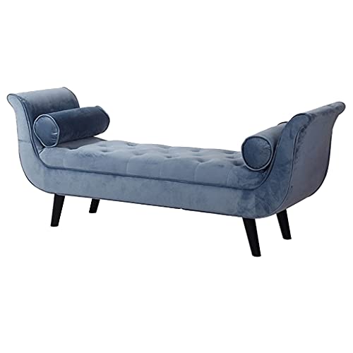 Aufbewahrungs-Ottomane, Hocker, multifunktionale Fußstütze und Schuhwechselsitz, stilvoller Heimnizer für Wohnzimmer und Schlafzimmer, perfekt für Erwachsene von Generisch