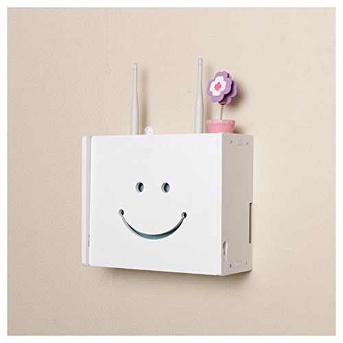 Aufbewahrungsbox Kleine Größe Wandhalterung WiFi Router Boxen Regal von Generisch